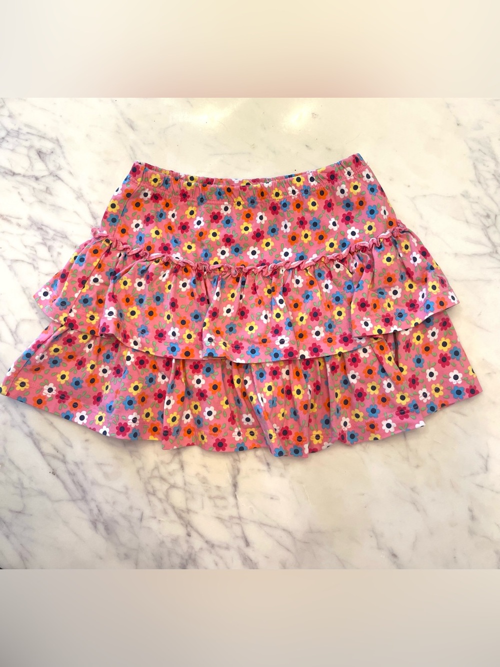 Hanna Andersson Floral Skort – Size 110 (Approx. 5T)